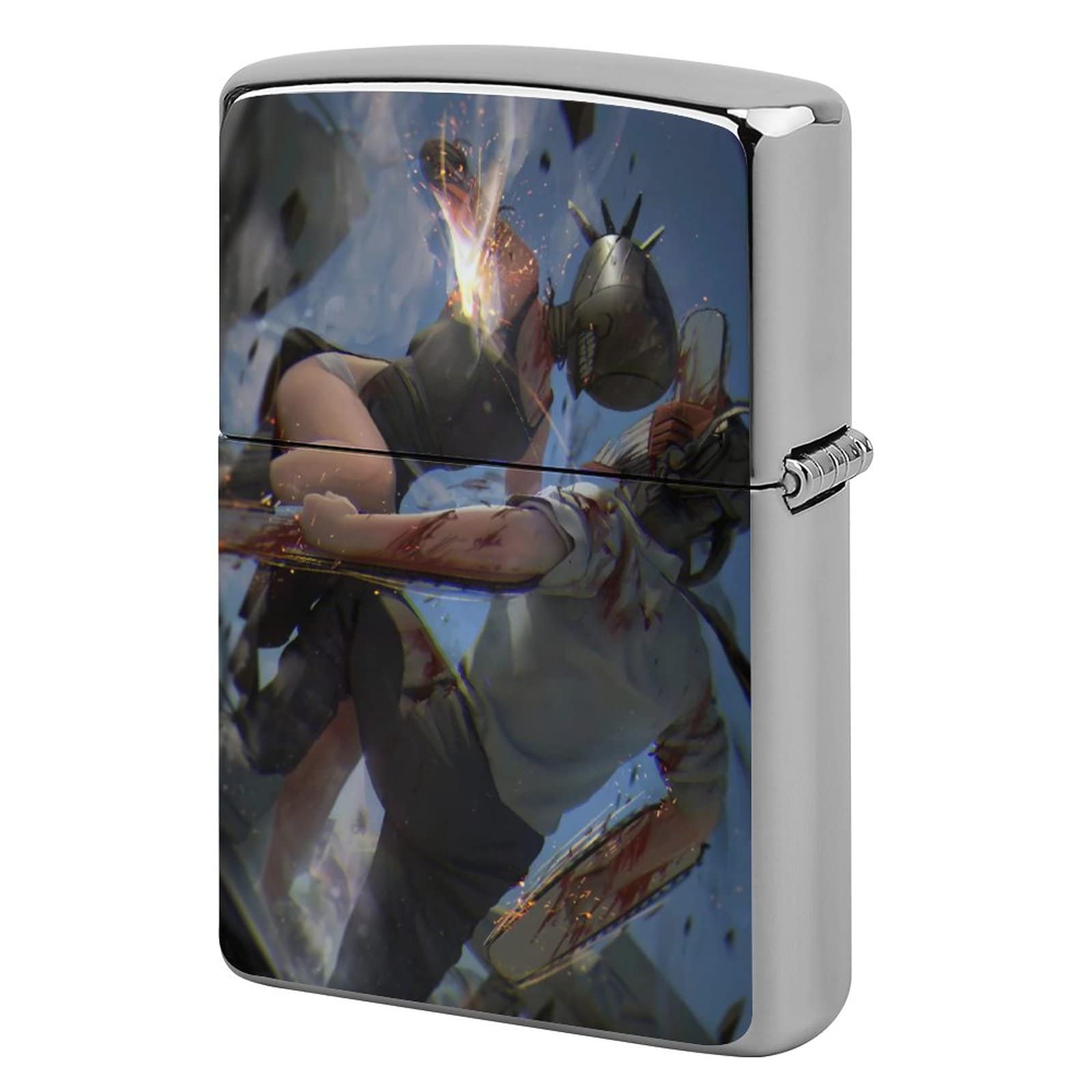 zippoライターケース Amazon.co.jp: ジッポライター 外側ケース チェンソーマン デンジ レゼ